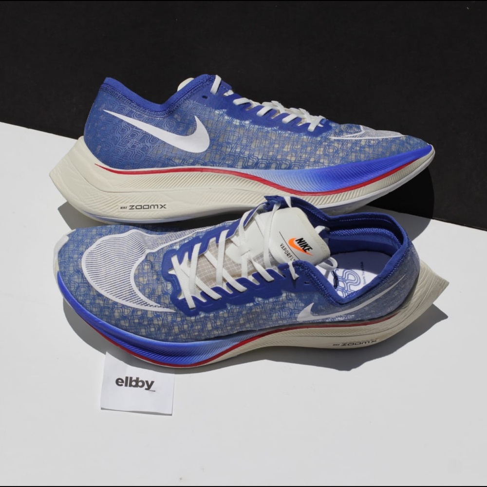 Nike zoomX Vaporfly Next% BRS Game royal blue men’s size 13